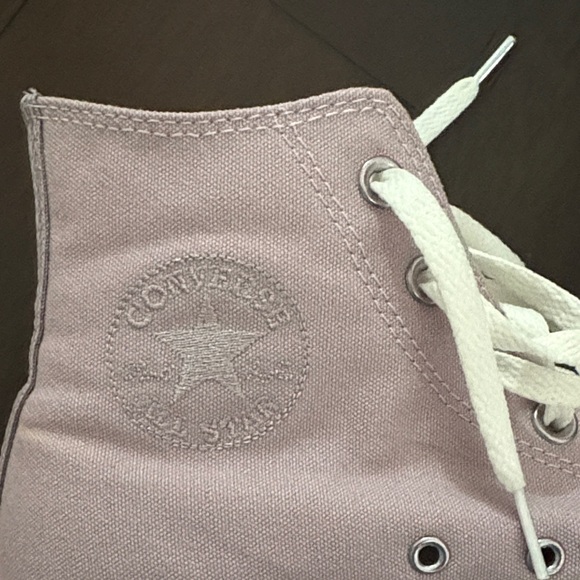 Converse High-Tops in Soft Purple with White Accents - Picture 2 of 6